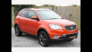 SsangYong Korando 20D LE Euro 5 5dr [upl. by Ecyarg]