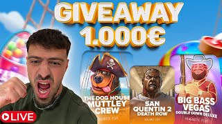 🔴LIVE  BONUS HUNT 2 MILIARDE LA PACANELE  GIVEAWAY 1000 EURO  MARATON STREAM CAZINO365RO [upl. by Naid]