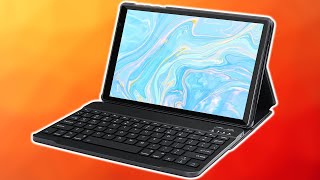 Facetel Q3 Tablet  Inexpensive 10 Inch Tablet with Keyboard [upl. by Yecaj120]