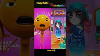 Who will pravail Baldis vs Angela2 🤣👌 music funny baldi talkinangela meme animation shorts [upl. by Arebma]