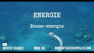 Energie  Zonneenergie – 4K  VMBO BasisKader  NaSk 25 [upl. by Eissel276]