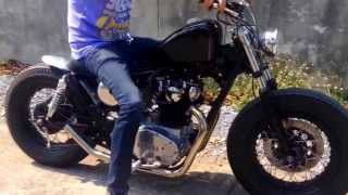 XS650 Bobber style ช่างโรจน์  15 [upl. by Harraf]