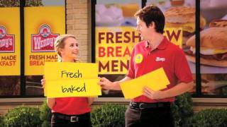 Wendys All NEW Breakfast Commercial 2011 [upl. by Innis]