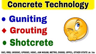 Guniting  Shotcrete  Grouting  Difference 🤔 [upl. by Haugen525]