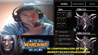 MI CONFIGURACION DE DOTA WARKEYSCANVISUALIZACIONCOURRIERAUTOATACK [upl. by Yreved]