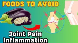 Top 6 Inflammatory Foods to Avoid for ARTHRITIS Reduce Joint Pain and Inflammation [upl. by Dian40]