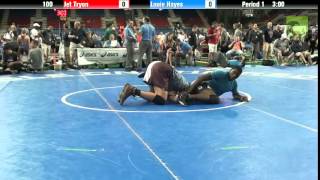 100 Jet Tryon vs Louie Hayes [upl. by Llemrej]