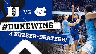 Duke Basketball Two BuzzerBeaters in Chapel Hill 2820 [upl. by Judus]