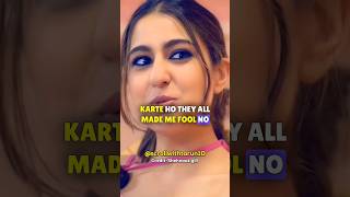 nawabi girl sara ali khan😱FTShehnaazgillofficial shorts trendingshorts viralshorts [upl. by Frager]