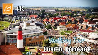 Büsum  Walking Tour Schleswig Holstein Germany [upl. by Inej]