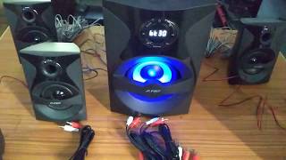 FampD F3800X BASS TESTING AND UNBOXING [upl. by Adnalue]