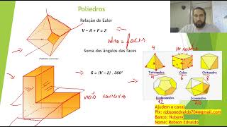 Geometria espacial Poliedros [upl. by Eesdnil778]