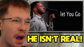 HE IS NOT REAL Improver  let You Go  Beatbox Song REACTION [upl. by Idisahc]