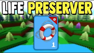 LIFE PRESERVER ITEM  Build a Boat for Treasure ROBLOX [upl. by Gere]