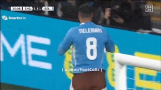 Tielemans Goal  🏴󠁧󠁢󠁥󠁮󠁧󠁿 England 12 Belgium 🇧🇪 Highlights International Friendly Match [upl. by Niwrud]