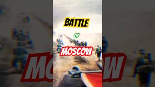 The Battle of Moscow The Turning Point of WWIl in 1941 shorts shortvideo shortsvideo history [upl. by Clevie]