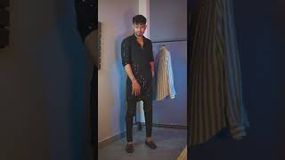 Black Kurta GRWM For Men 🖤😎 [upl. by Sadella]