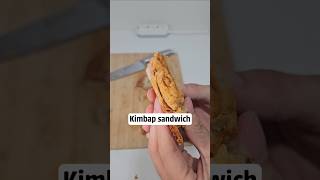 Kimbap sandwich with waffle machine [upl. by Eiuqnom]