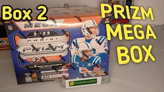 2023 Prizm Football Mega Box [upl. by Gabor]