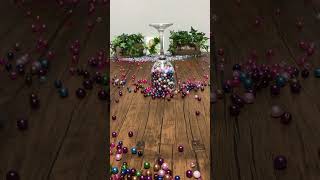 Satisfying asmr mix color beads trending asmr beads shorts viral shortsfeed youtubeshorts [upl. by Nations952]