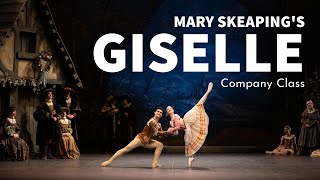 Mary Skeapings Giselle Company Class  English National Ballet 🩰 [upl. by Missy]