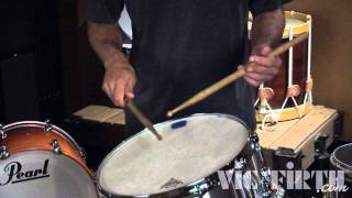 Single Ratamacue Rudiment Breakdown by Dr John Wooton [upl. by Nitsrek]