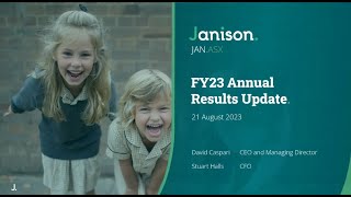 Janison Education Group FY23 investor presentation – 21 August 2023 [upl. by Mccahill]