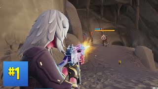 Assist in eliminating Gunnar  Fortnite The Foundation Quest [upl. by Ynohtnaluap800]