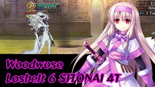 FGO Losbelt 6 Woodwose  Sitonai 4T [upl. by Airamana]