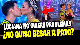 LUCIANA FUSTER Y PATRICIO SE BESARON TIMIDAMENTE Y NO QUIEREN MÁS PROBLEMAS [upl. by Ahseryt]