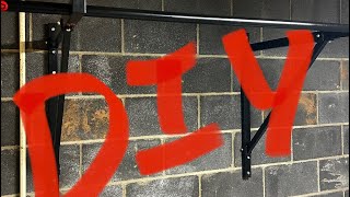 DIY Wall Mount Pull Up Bar Installation Best Choice Pull Up Bar Initial Review [upl. by Hatfield]