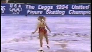 Tonya Harding  1994 US Figure Skating Championships Ladies Technical Program [upl. by Warchaw382]