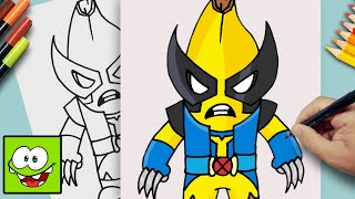 How To Draw Peelverine From Fortnite  StepByStep Drawing [upl. by Naivad916]