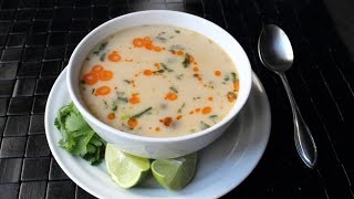 Tom Kha Gai – Spicy Thai Coconut Chicken or Turkey Soup Recipe [upl. by Annoet927]