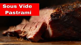 Free Brisket Pastrami Recipe Cooked in a Smoker and Sous Vide [upl. by Notseh]