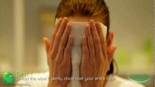 How To Effectively Cleanse with Simple Facial Cleansing Wipes [upl. by Lienad816]