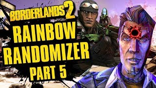 ROLAND KILLS JACK SECRET ENDING  Rainbow Randomizer Part 5  Borderlands 2 [upl. by Jolyn]