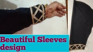 Beautiful Sleeves design Lace लगाकर बनाये खूबसूरत बाजू डिजाइन By SumanSaini [upl. by Wit999]