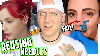 Terrible Pro Body Piercer  Reacting To Instagram DMs 13  Roly Reacts [upl. by Enyt]