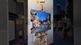 must watch Acrylic landscape painting [upl. by Aniteb]