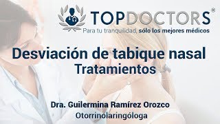 Desviación septal o desviación del tabique nasal ¿Cuál es su tratamiento [upl. by Harpp]