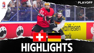 Highlights  Switzerland vs Germany  2024 MensWorlds [upl. by Ecertal]