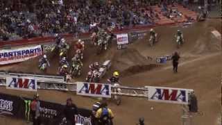 Arenacross  Friday Race Highlights from the Livestock Events Center in Reno Nevada 2012 [upl. by Carlene]