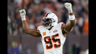 Can Myles Garrett Repeat His DPOY Performance With the Browns in 2024  Sports4CLE 7824 [upl. by Namzed]