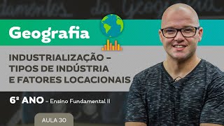 Industrialização – Tipos de indústria e Fatores Locacionais – Geografia – 6º ano – EF [upl. by Bultman813]