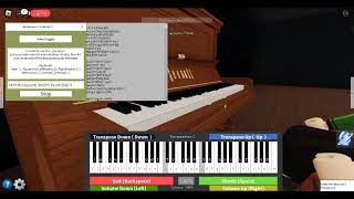 Binks Sake  Roblox Piano [upl. by Ferro]