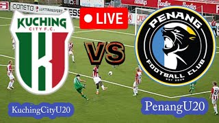 Kuching City U20 Vs Penang U20 Football Score Live streaming [upl. by Nehtanoj643]