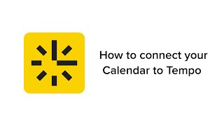 Timesheets onboarding 2  How to connect your Calendar to Tempo [upl. by Brietta]