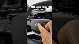 2025 Audi A5 interior quality check  Opinions [upl. by Atires201]