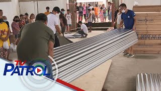 Odette victims sa Bucas Grande dinalhan ng construction materials  TV Patrol [upl. by Bittencourt]